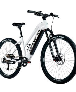 Velo Electrique-Vae VTT 29 Leader Fox Arimo Femme Blanc Brillant 9V Moteur Roue Ar Bafang 36V 45Nm Batterie 20Ah (16,5'' - H43Cm - Taille S - Pour Adulte de 158Cm À 168Cm)