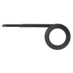 Pare-Carter Chaine Herrmans Pour Moteur Shimano et Bafang 42-44 Dents Diam 140 mm L 319 mm Noir Mat - Voir Fixation Ref 210241-210242