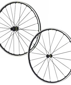 Roues Route Patin Blocage 700 Mavic Ksyrium Sl Tubeless Ready Noir 11-10V Shimano (Avant + Arriere) Jante 622-19
