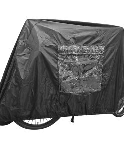 Housse de Protection Velo Newton Pour 2 Velos Sur Porte Velo Camping-Car Avec Emplacement Panneau Signalisation (Impermeable)