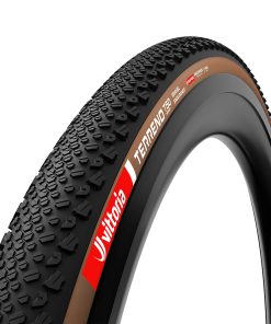 Pneu Gravel 700 X 45 Vittoria Terreno T50 Mixed Endurance Graphene 2.0 Noir-Marron Tubeless Ready TS (45-622)