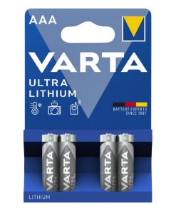 Pile Lr03 1.5V Varta Ultra Lithium Lr03 - Aaa (Vendu Par 4)