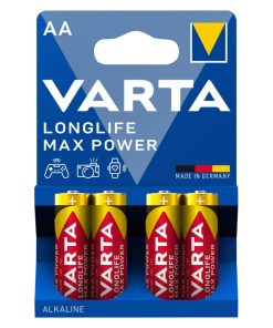 Pile Lr06 1.5V Varta Alcaline Longlife Max Power Aa (Vendu Par 4)