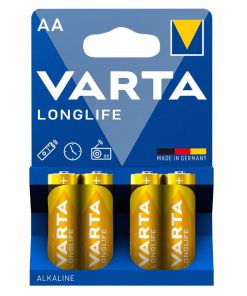 Pile Lr06 1.5V Varta Alcaline Longlife Aa (Vendu Par 4)