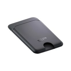 Porte Carte Pour Smartphone-Telephone Sp Connect Vendu A L'Unite Fixation Sur La Coque Noir Spc+