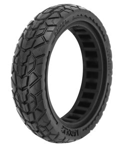 Pneu Trottinette Plein Cross 8.5 X 2.00 Noir - Largeur Interieur 35 mm (Pour Xiaomi M365 et Autres)