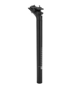 Tige de Selle VTT Alu Noir Diam 31,6 L400mm (Sur Carte) -Selection Gravity-