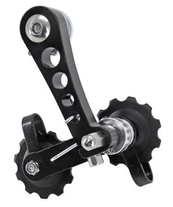 Tendeur de Chaine - Guide VTT Noir Fixation Sur Patte Derailleur Arriere