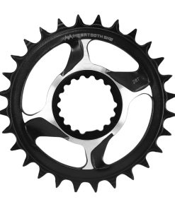 Plateau VTT Direct Mount Fsa Afterburner 28 Dents Mono 11-12V. Noir-Argent Narrow Wide