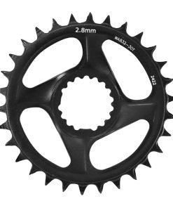 Plateau VTT Direct Mount Fsa Afterburner 30 Dents Mono 11-12V. Noir-Argent Narrow Wide
