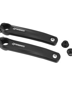 Manivelle Droite + Gauche Vae - E-Bike Longueur 170Mm Alu Noir Sml Pour Moteur Shimano E8000, E7000, E6100 (Paire)