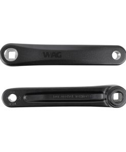 Manivelle Droite + Gauche Vae - E-Bike Longueur 170mm Alu Noir Jis Pour Moteur Shimano E5000 (Paire)