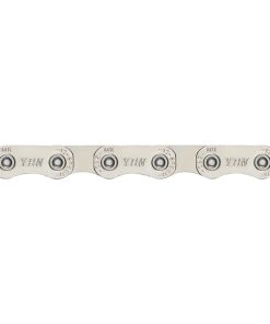 Chaine Velo 12V. VTT-Vae Ybn Flattop Argent Renforce 136 Maillons Compatible Shimano et SRAM