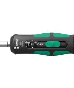 Tournevis Dynamometrique Wera 7515 Kraftform Safe Torque Speed 1-4 Serrage de 2 A 6 Nm Noir-Vert (Vendu A L'Unite) -Marque Allemande Pour Les Ateliers-