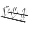 Garage 3 Velos - Dimensions (85X45,5X35Cm) Noir
