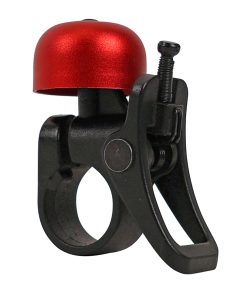 Sonnette-Timbre Pour Trottinette Xiaomi Pro, Pro 2, 1S, Essential, Mi 3, M365 Noir-Rouge -Gravity-