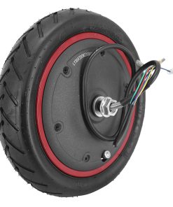 Moteur Trottinette Xiaomi Pro, Pro 2 36V 350W Noir Liseret Rouge (Complet Avec Roue et Pneu 8.5 X2) -Gravity-