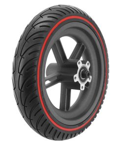 Roue Trottinette Arriere Xiaomi M365, Essential, 1S (Avec Pneu Noir Liseret Rouge 8,5 X2,00) -Gravity-