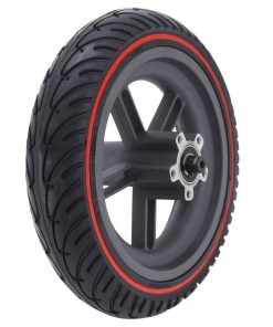 Roue Trottinette Arriere Xiaomi Pro, Pro2 (Avec Pneu Noir Liseret Rouge 8.5 X2) -Gravity-