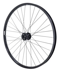 Roue VTT Disque Blocage 27.5" Maxx 25 Tubeless Ready Avant Noir Moyeu Shimano M475 Disque 6 Trous Disque Compatible Vae - All Terrain - Jante 25C 32 Rayons