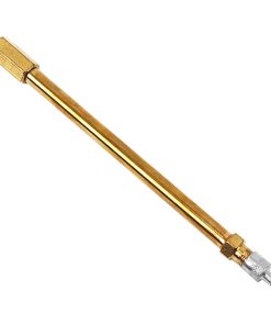 Prolongateur de Valve-Raccord de Pompe Pour Trottinette Electrique Alu vs (Longueur 140 mm) Avec Demonte Obus
