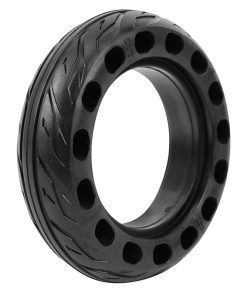 Pneu Trottinette Plein Alveole 200 X 50 Noir (Compatible Kugoo S3) Largeur Interieur 28 mm