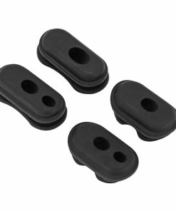 Support-Passe Cable Trottinette Pour Xiaomi M365, Essential, 1S, Pro, Pro 2, Mi 3 Silicone Noir (Vendu Par 4) -Gravity-