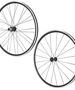Roues Route Patin Blocage 700 Miche Moyeu Reflex A Roulement Noir 11 - 10 - 9V Shimano (Avant + Arriere)