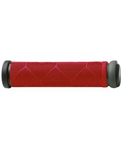 Poignee City-VTT Switch Kaleido Rouge (Paire) (Offre Speciale)