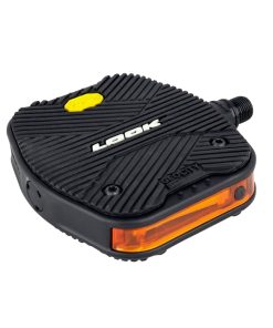 Pedale City Look Geovision Lumineuses 50 Lumens Rechargeable Usb Grip Vibram Noir (Paire)