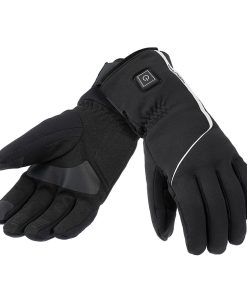Gants Automne-Hiver Tucano Homme Sowarm Chauffant Compatible Ecran Tactile Noir T10 (L) (Livre Avec Batterie) (Homologue Ce En 13594:2015)