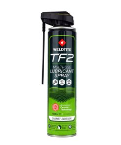 Lubrifiant Velo Multi-Usage Weldtite Tf2 Ceramique (Avec Tete Smart Aerosol 400Ml)