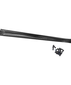 Rayon Inox Mavic Renforce Tete Droite Pour Roue Ksyrium 30 L 287mm Avec Ecrou (Boite de 12)