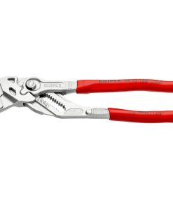 Pince-Cle Pro Knipex Robuste 180mm Chrome (Outil Polyvalent Multiprise) (86 03 180) -Made In Germany-