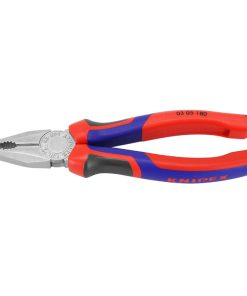 Pince Universelle Pro Knipex 180mm Chrome Avec Poignee Ergonomique (03 05 180) -Made In Germany-