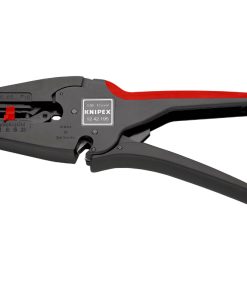 Pince A Denuder Pro Knipex Multistrip Automatique 190mm Denudage Fil de 0,3 A 10mm², Coupe Fil Jusqu'A 10mm² (12 42 195) -Made In Germany -