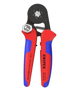 Pince A Sertir Pro Knipex Auto-Ajustable Pour Embout de Cable 180mm Avec Poignee Ergonomique (97 53 14) -Made In Germany-