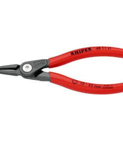 Pince A Circlips Interieur Pro Knipex 140mm Diam Circlips 12 A 25mm Gris Antirouille Pointe 1,3mm (Droite) (48 11 J1) -Made In Germany-