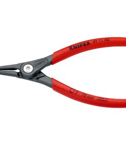 Pince A Circlips Exterieur Pro Knipex 140mm Diam Circlips 3 A 10mm Gris Antirouille Pointe 0,9mm (Droite) (49 11 A0) -Made In Germany-