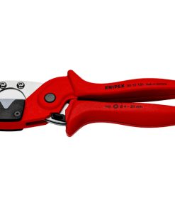 Coupe Gaine de Frein Hydraulique et Durite Pro Knipex 185mm Capacite de Coupe Diam 4 A 20mm Avec Poignee Ergonomique (90 10 185) -Made In Germany-