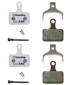Plaquette de Frein Route Shimano Dura-Ace R9170, Ultegra R8070, Tiagra R4770, Rs805, Rs505, Rs405, Rs305 (Swissstop Organic - Disc 34E - Pair & Fair) (2 Paires) - Compatible Vae
