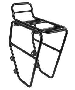 Porte Bagage Velo Avant Fixation Sur Trous Fourche Newton Reglable 24-29" Pour Gravel + Cage Cargo Pour Sacoche -Poids Maxi 10Kgs-