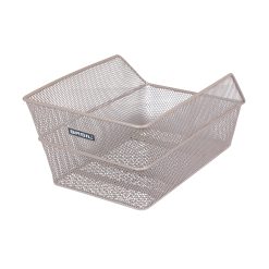 Panier Arriere Acier Nid Abeille Basil Cento Beige (45 X 31 X 21 Cm)