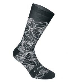 Chaussettes-Socquettes Ete Gist Trendy Noir Altitude 43-47 Ecologique - Hauteur 20Cm (Paire) -5863