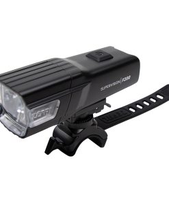 Eclairage Velo Usb Avant Sur Cintre Guidon Zefal Supervision F200 Lumens Noir