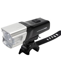 Eclairage Velo Usb Avant Sur Cintre Guidon Zefal Supervision F800 Lumens Noir