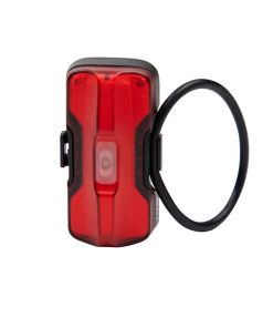 Eclairage Velo Usb Arriere Sur Tige de Selle Zefal Vision R20 Lumens Noir