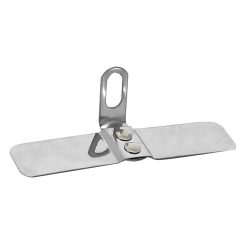 Equerre Coulissante Stronglight Pour Fixation de Garde Boue Classic (50-60mm) Inox (Vendu A La Paire)