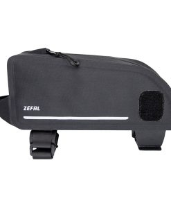 Sacoche de Cadre Velo Zefal Z Adventure T1 Noir Fixation Velcro (L 50 X L 220 X H 100mm - 1Litre) Charge Maxi 1Kgs