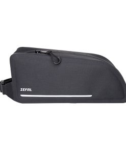 Sacoche de Cadre Velo Zefal Z Adventure T1 Bolt Noir Fixation Vis Sur Cadre (L 50 X L 220 X H 100mm - 1Litre) Charge Maxi 1Kgs (Compatible Route-Gravel)
